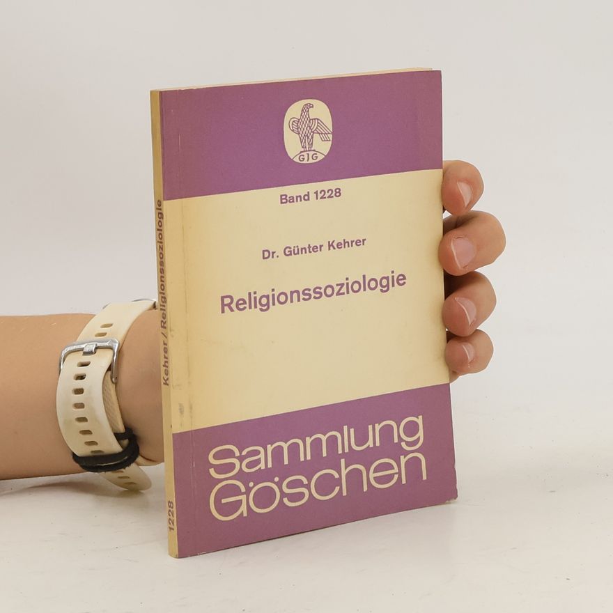 Gunter Kehrer Religionssoziologie