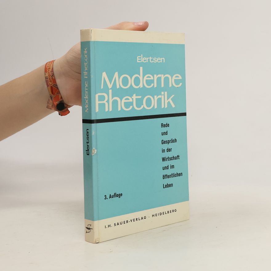 Heinz Elertsen Moderne Rhetorik