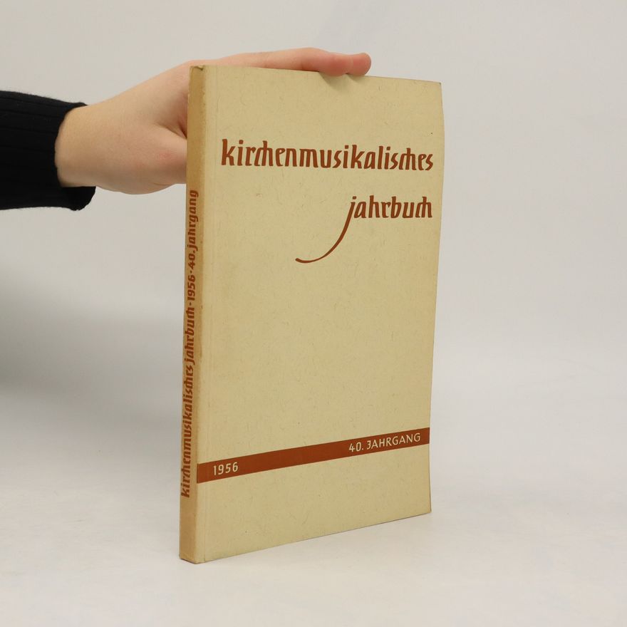 Karl Gustav Fellerer Kirchenmusikalisches Jahrbuch 1956