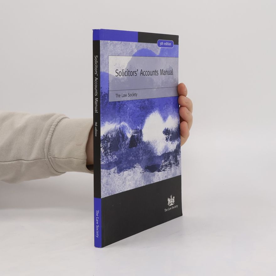Kolektív autorov Solicitors' Accounts Manual