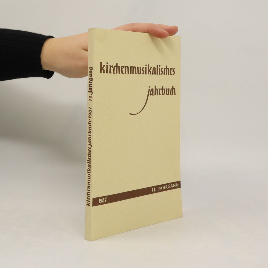 Various authors Kirchenmusikalisches Jahrbuch
