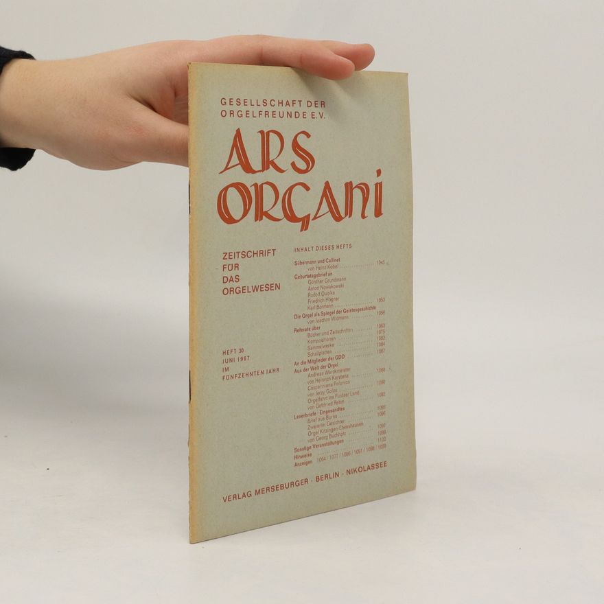 Autorenkollektiv Ars Organi 30/1967