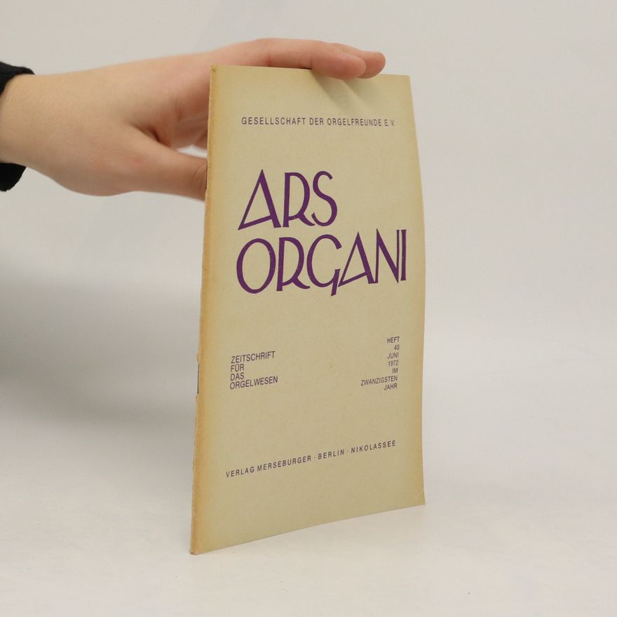 Autorenkollektiv Ars organi 40/1972