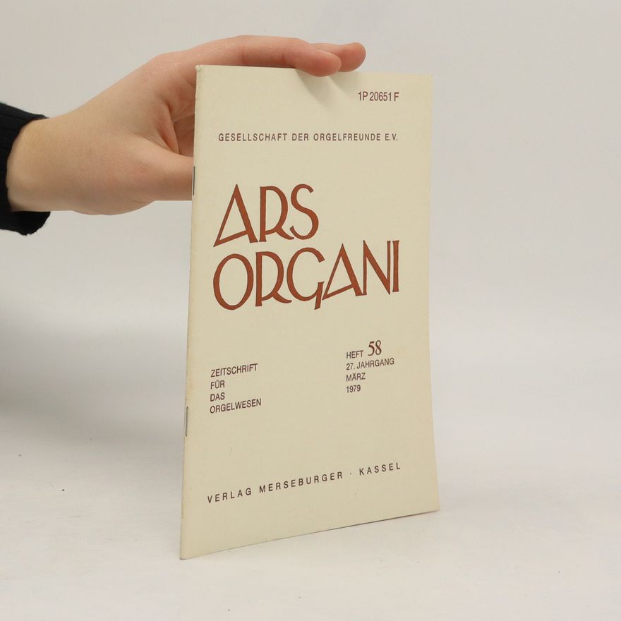 Collectif d'auteurs Ars Organi. Heft 58, 3/1979