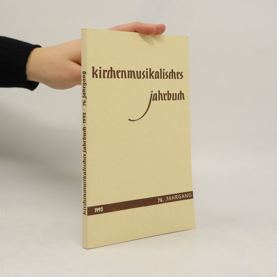 Karl Gustav Fellerer Kirchenmusikalisches Jahrbuch 1992