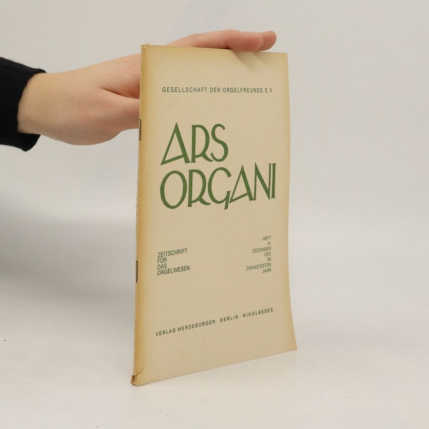 Autorenkollektiv Ars organi 41/1972