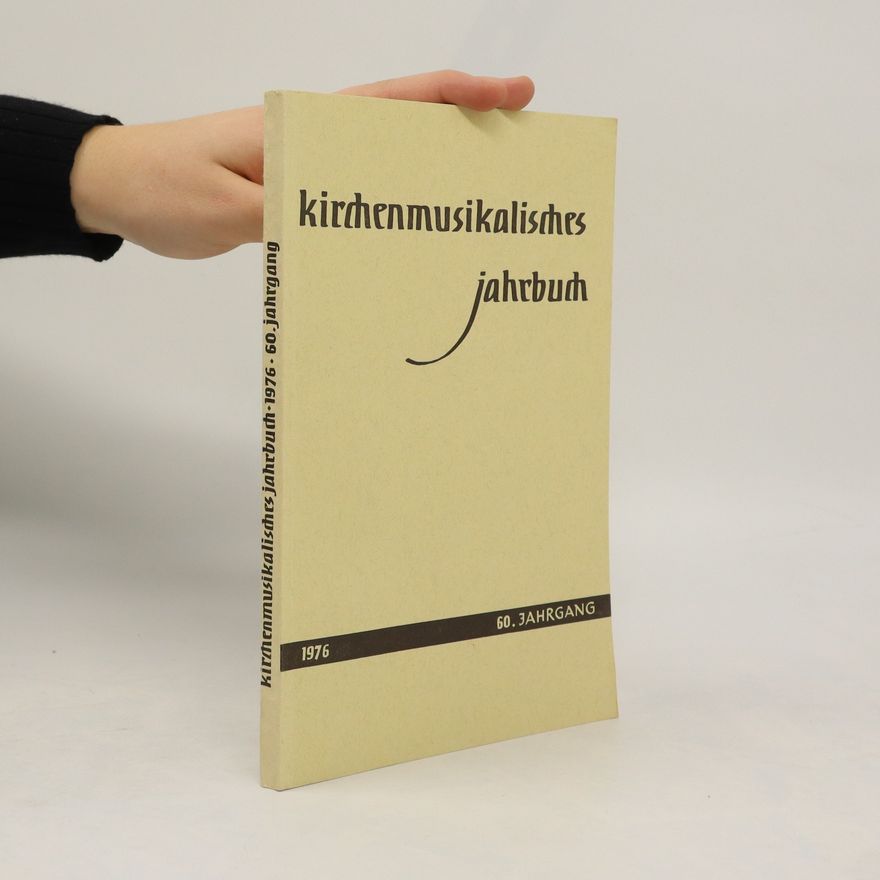 Various authors Kirchenmusikalisches Jahrbuch