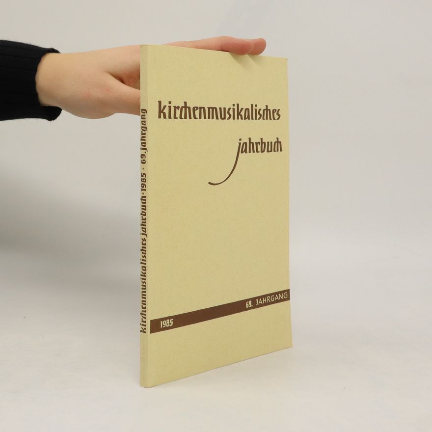 Karl Gustav Fellerer Kirchenmusikalisches Jahrbuch 1985