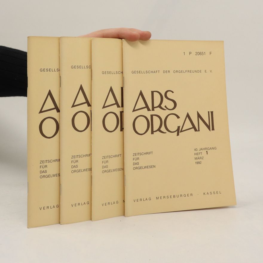 Collectif d'auteurs Ars Organi. Heft 1-4/1992
