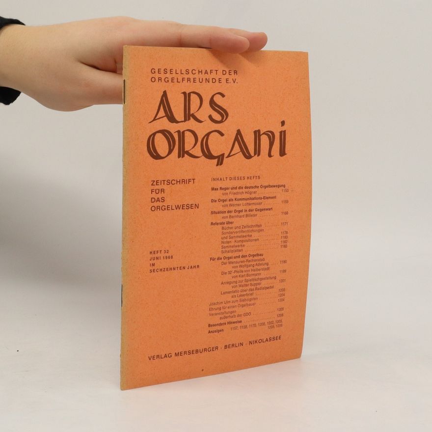 Autorenkollektiv Ars Organi 32/68