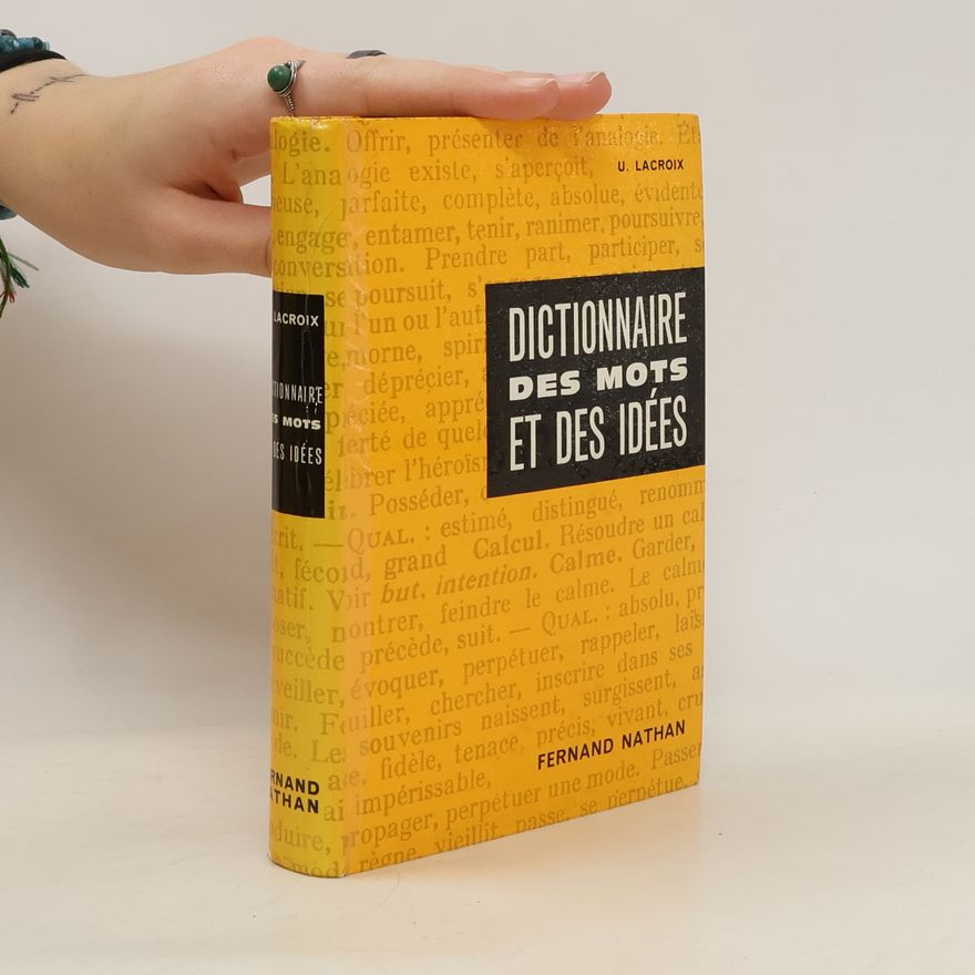 Fernand Nathan Dictionnaire des mots et des idées