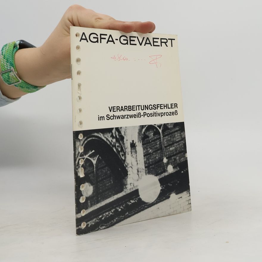 Autorenkollektiv Verarbeitungsfehler im Schwarzweiß-Positivprozeß
