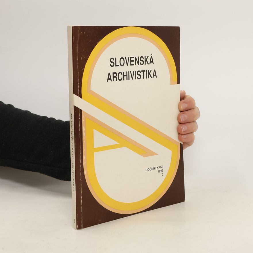 Collectif d'auteurs Slovenská archivistika 2/1997