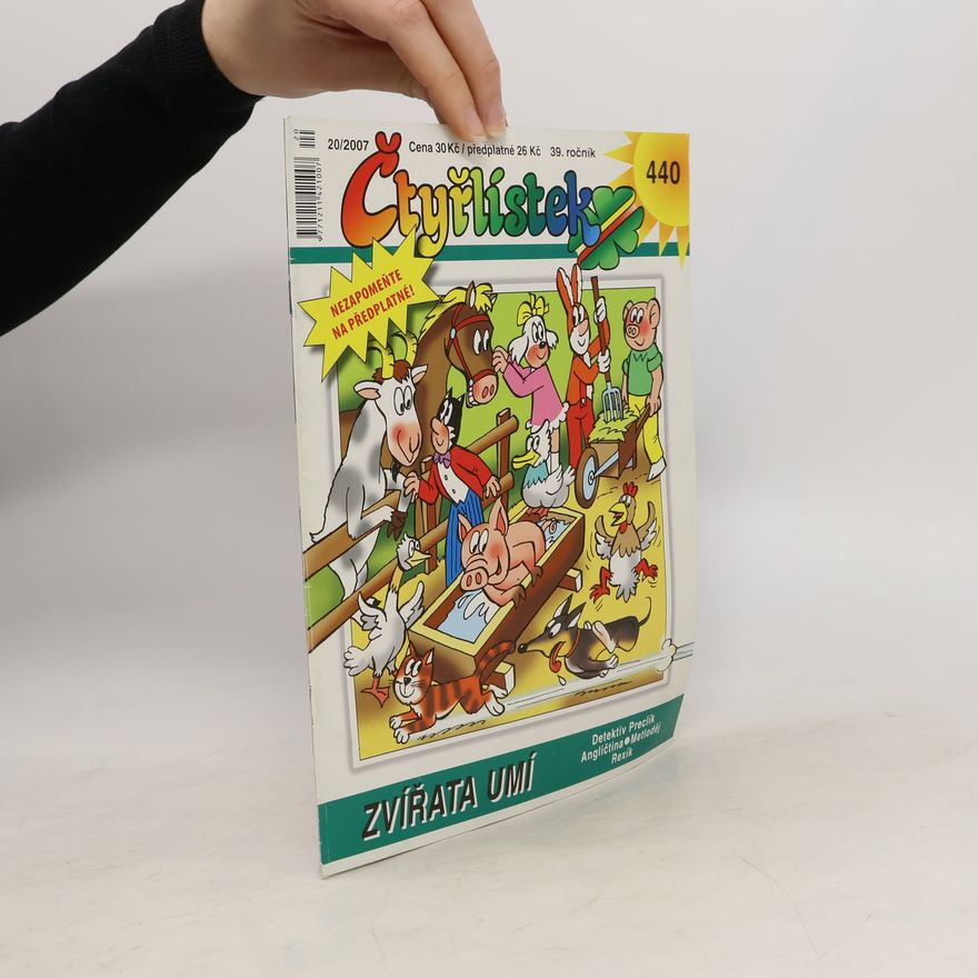 Autorenkollektiv Čtyřlístek 440 20/2007. Zvířata umí
