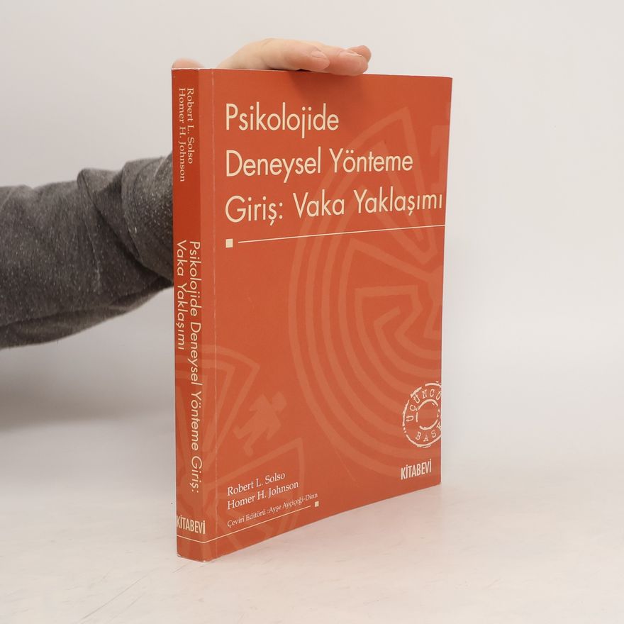 Homer H. Johnson Psikolojide Deneysel Yönteme Giriş: Vaka Yaklasimi