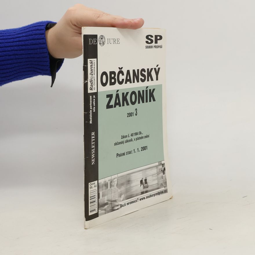 Kolektív autorov Občanský zákoník 3/2001