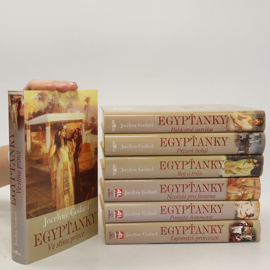Jocelyne Godard Egypťanky 1.-7. díl (komplet)