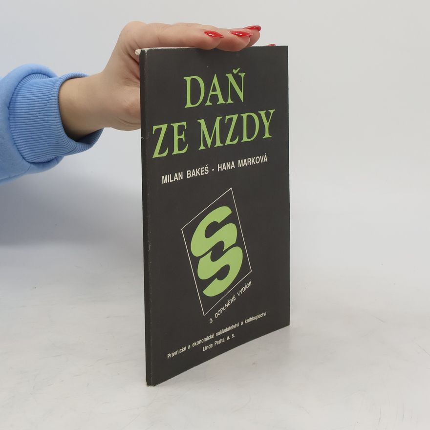 Hana Marková Daň ze mzdy