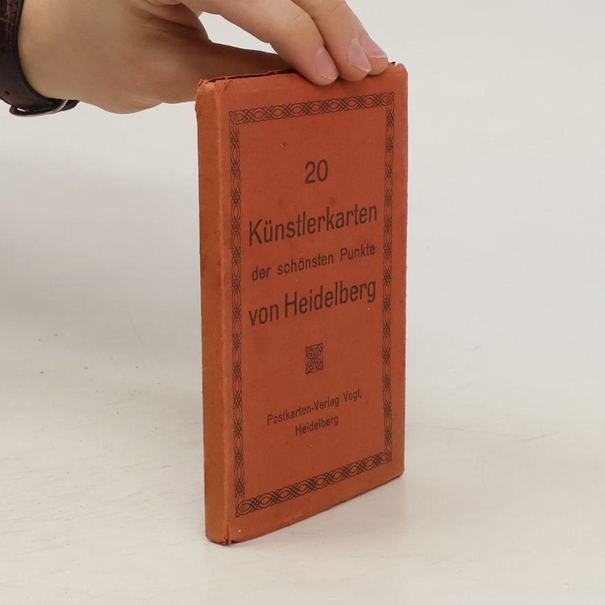 Autorenkollektiv 20 Künstlerkarten der schönsten Punkte von Heidelberg