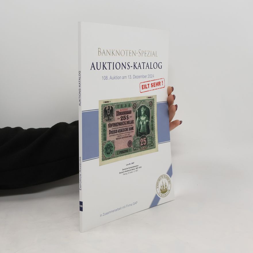 Kolektiv autorů Banknoten-Spezial. Auktions-Katalog 108. Auktion am 13. Dezember 2024
