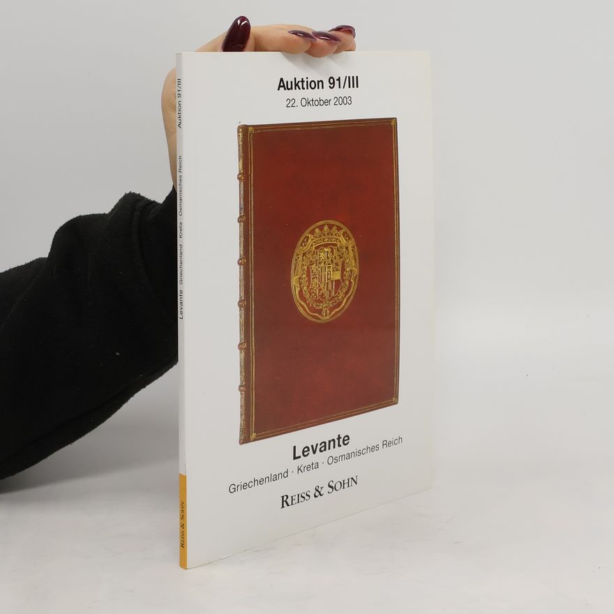 Autorenkollektiv Auktion 91/III. Levante