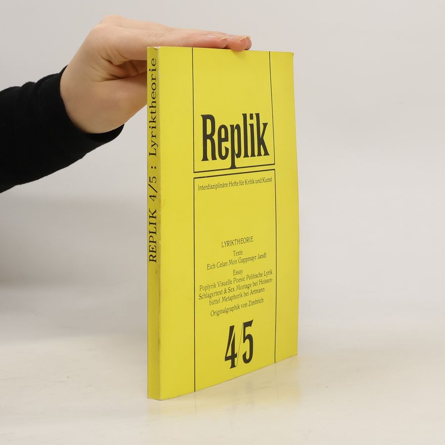 Various authors Replik 4/5: Lyriktheorie