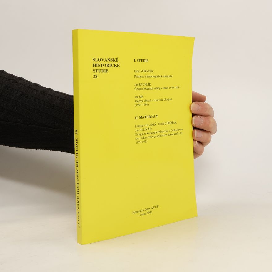 Autorenkollektiv Slovanské historické studie 28