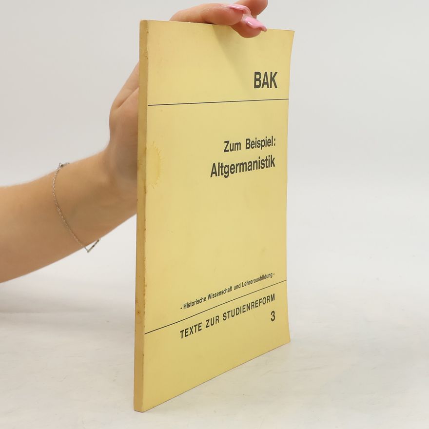 Autorenkollektiv Zum Beispiel: Altgermanistik