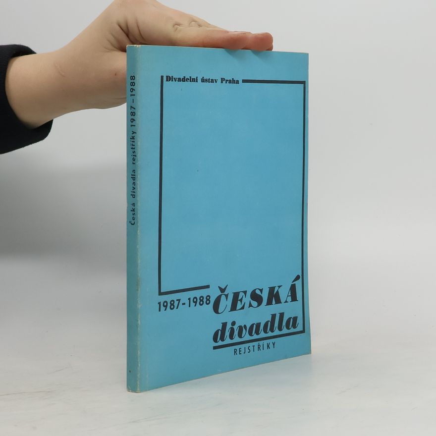 Collectif d'auteurs Česká divadla 1987-1988