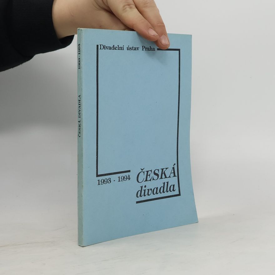 Kolektiv autorů Česká divadla- Rejstříky 1993-1994