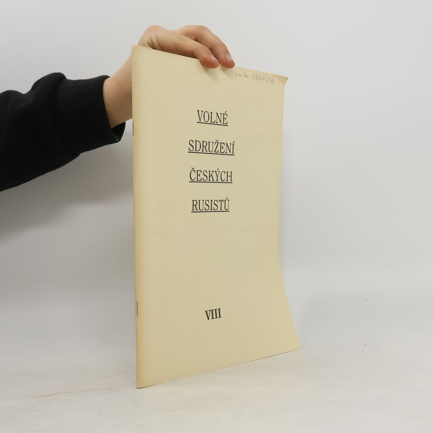 Autorenkollektiv Volné družení českých rusistů VIII.