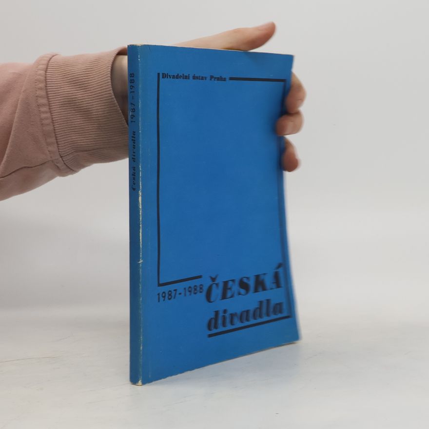 Collectif d'auteurs Česká divadla: rejstříky 1987 - 1988