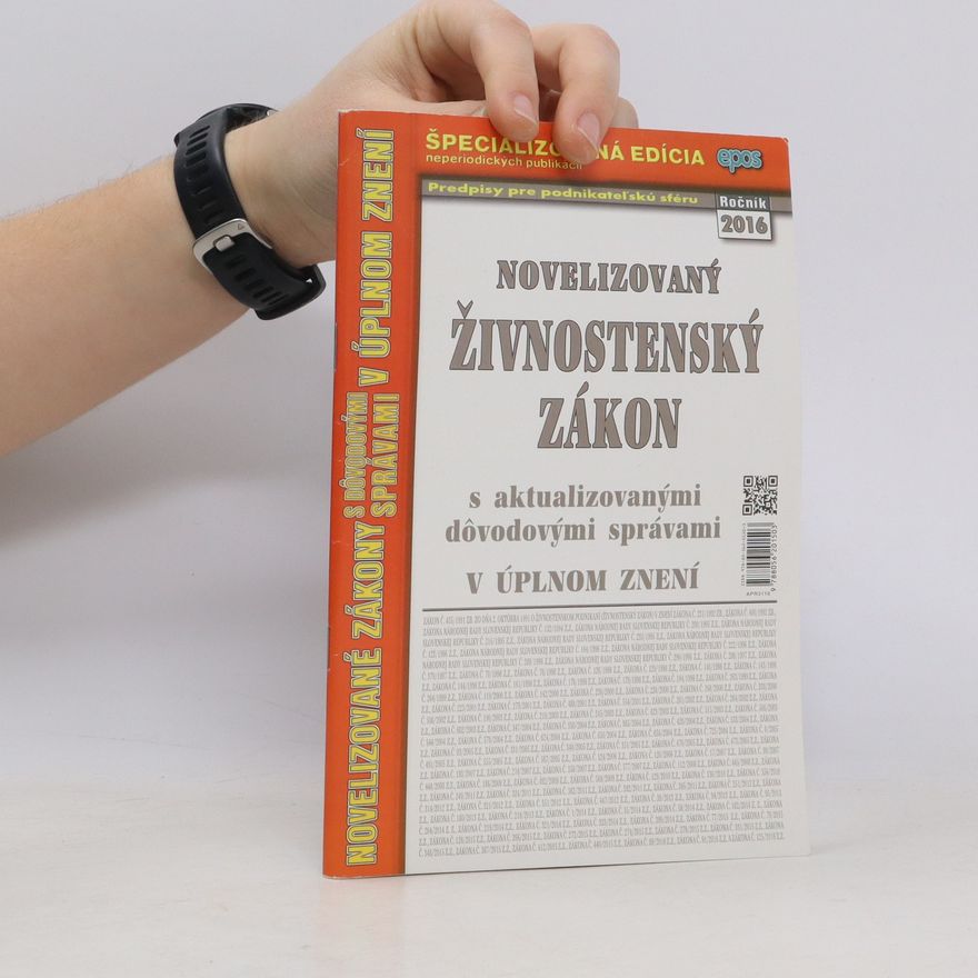 Kolektív autorov Novelizovaný živnostenský zákon