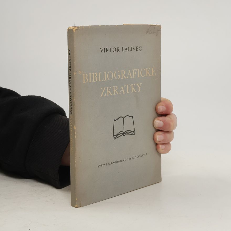 Viktor Palivec Bibliografické zkratky