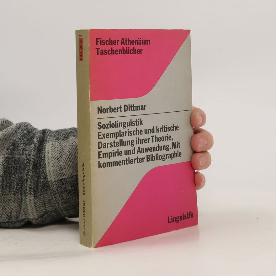 Norbert Dittmar Soziolinguistik
