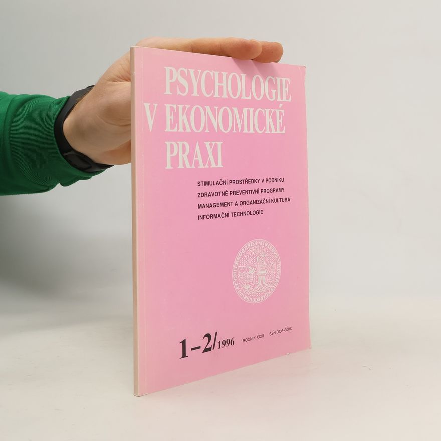 Various authors Psychologie v ekonomické praxi 1-2/1996