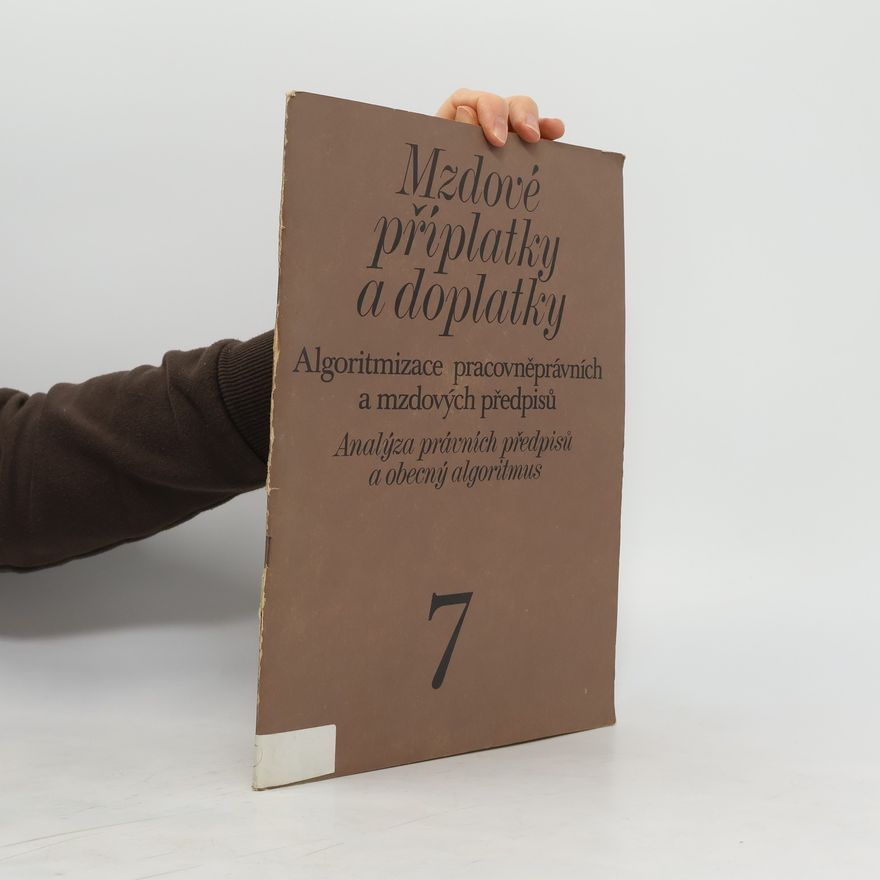 Kolektív autorov Mzdové príplatky a doplatky 7