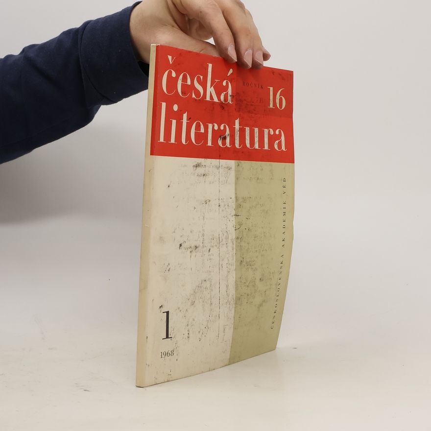 Various authors Česká literatura 1/1968