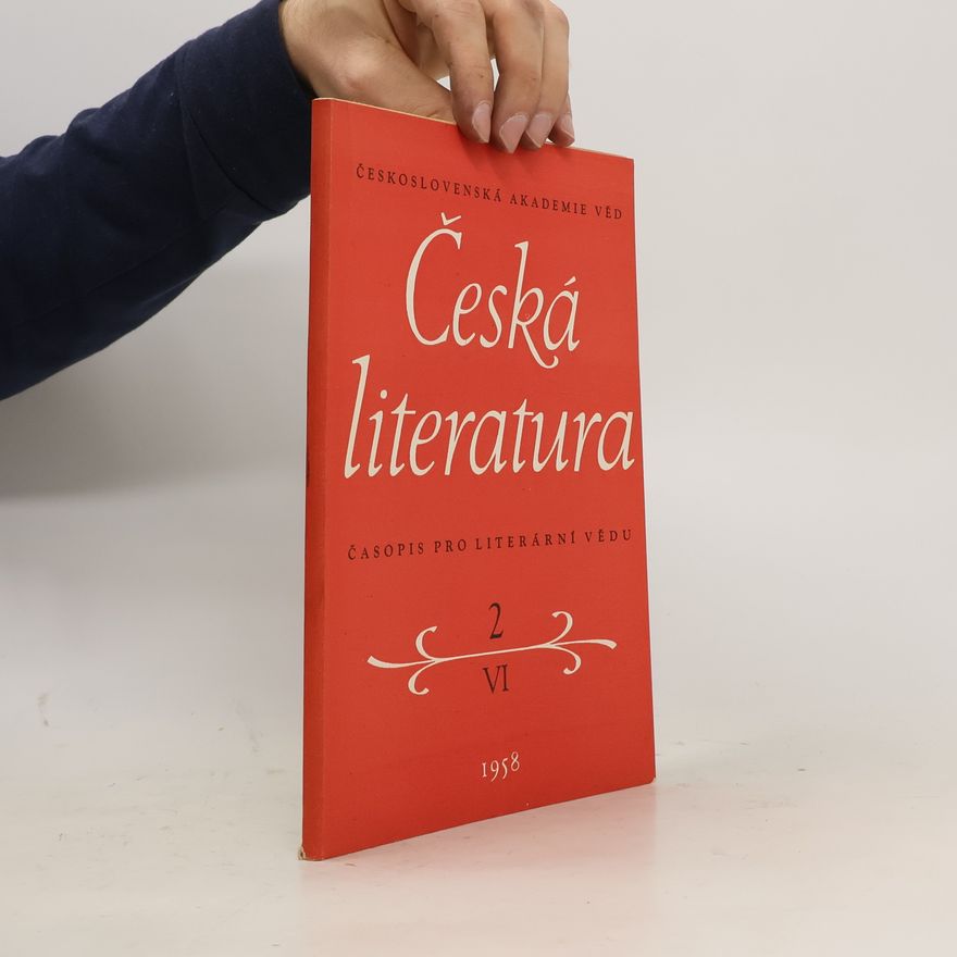 Various authors Česká literatura 2/1958