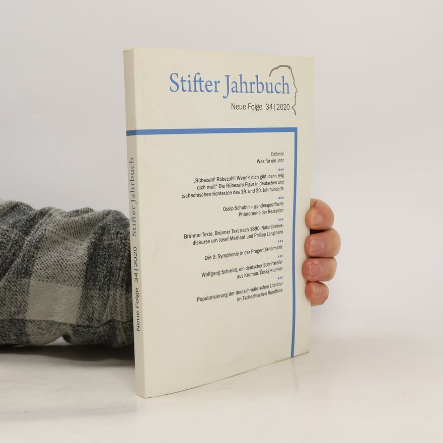 Adalbert Stifter Verein Stifter Jahrbuch. Neue Folge 34/2020