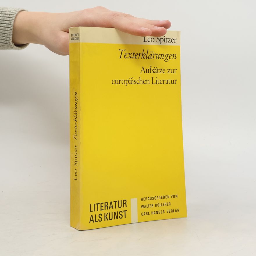 Leo Spitzer Texterklärungen
