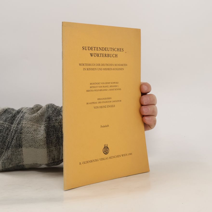 Heinz Engels Sudetendeutsches Wörterbuch