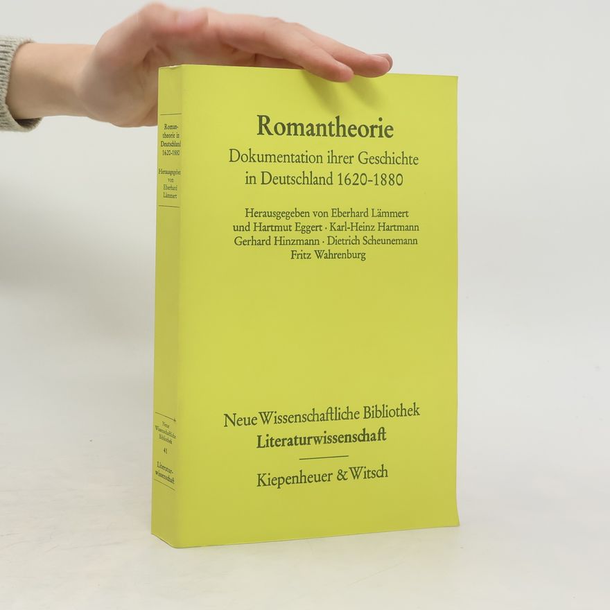 Eberhard Lämmert Romantheorie