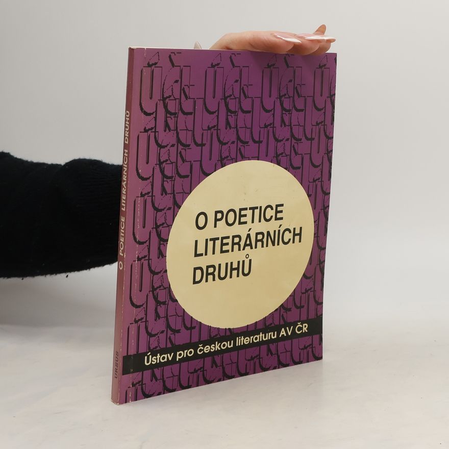 Marie Kubinová O poetice literárních druhů