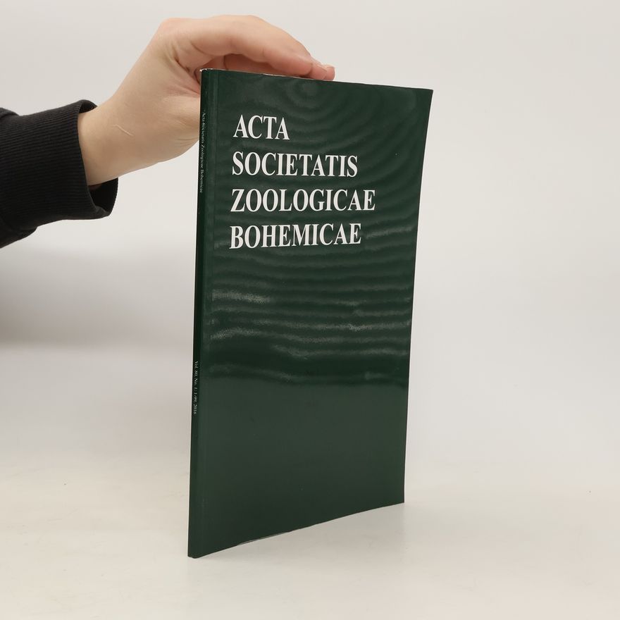Collectif d'auteurs Acta Societatis Zoologicae Bohemicae