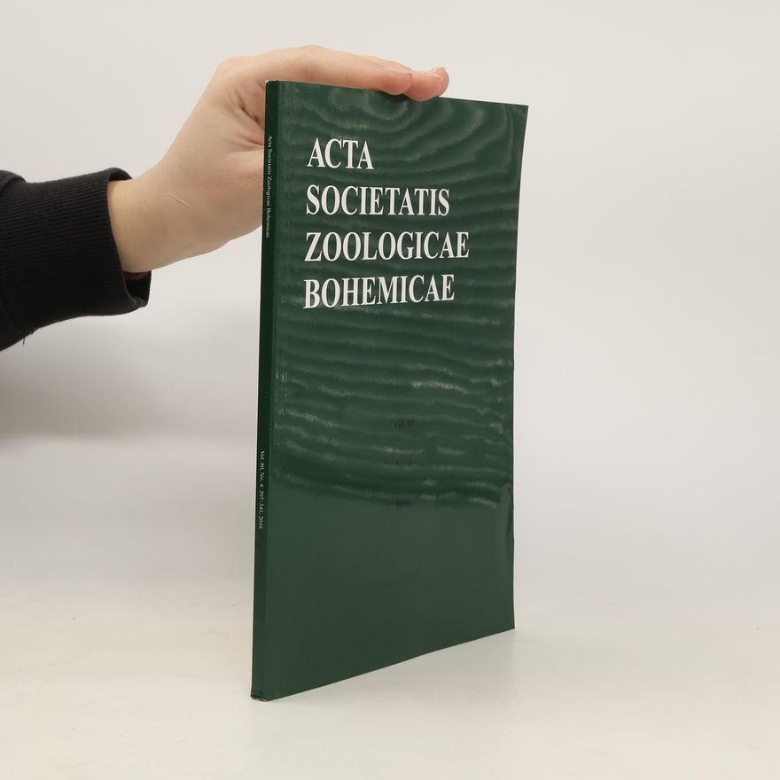 Various authors Acta societatis zoologicae bohemicae