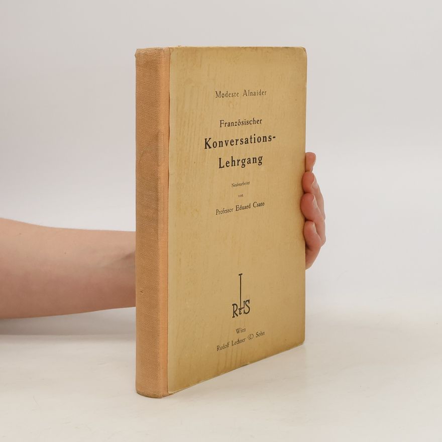 Eduard Csato Französischer Konversations- Lehrgang