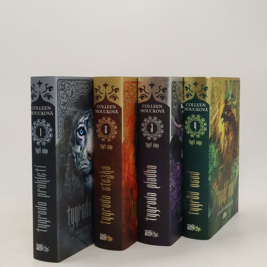 Colleen Houck Tygří sága (1.- 4. díl, 4 svazky)