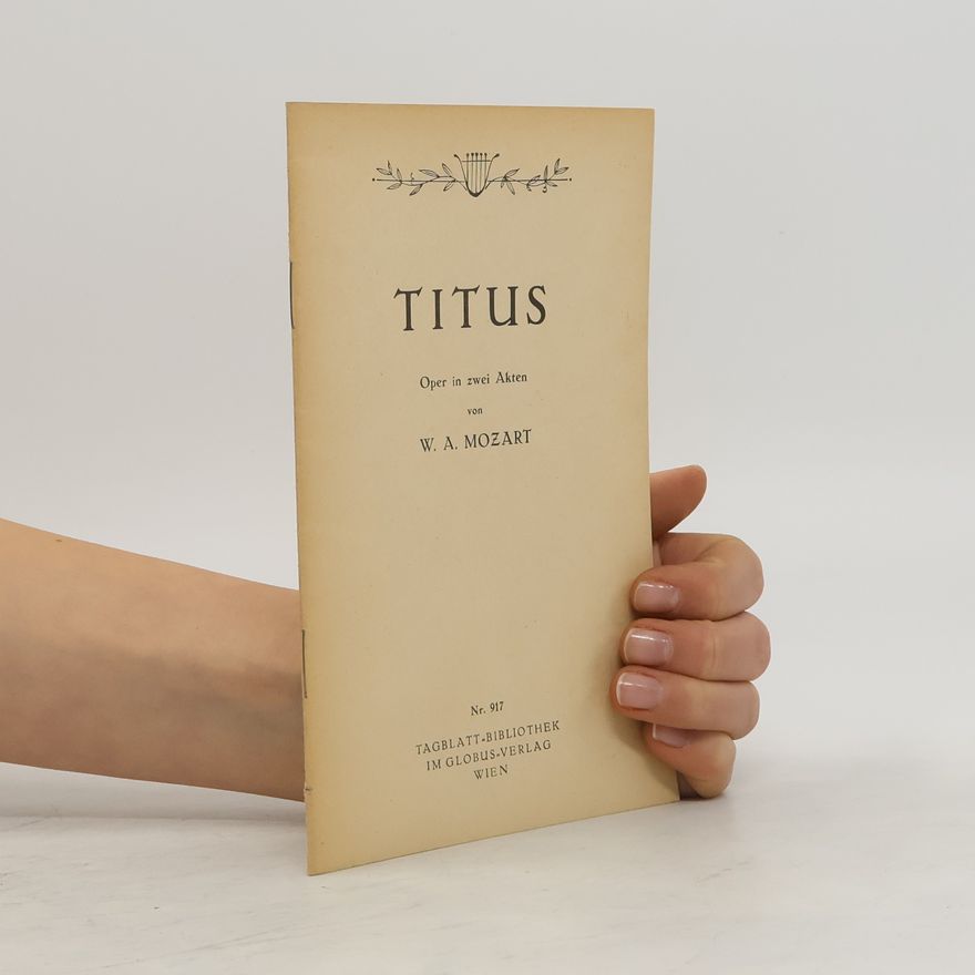 Wolfgang Amadeus Mozart Titus