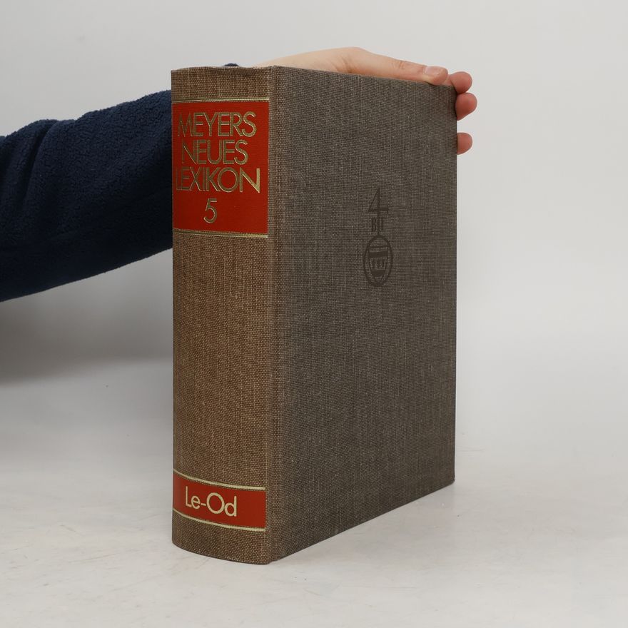 Rudolf Wildenmann Meyers Neues Lexikon, Band 5. Le-Od